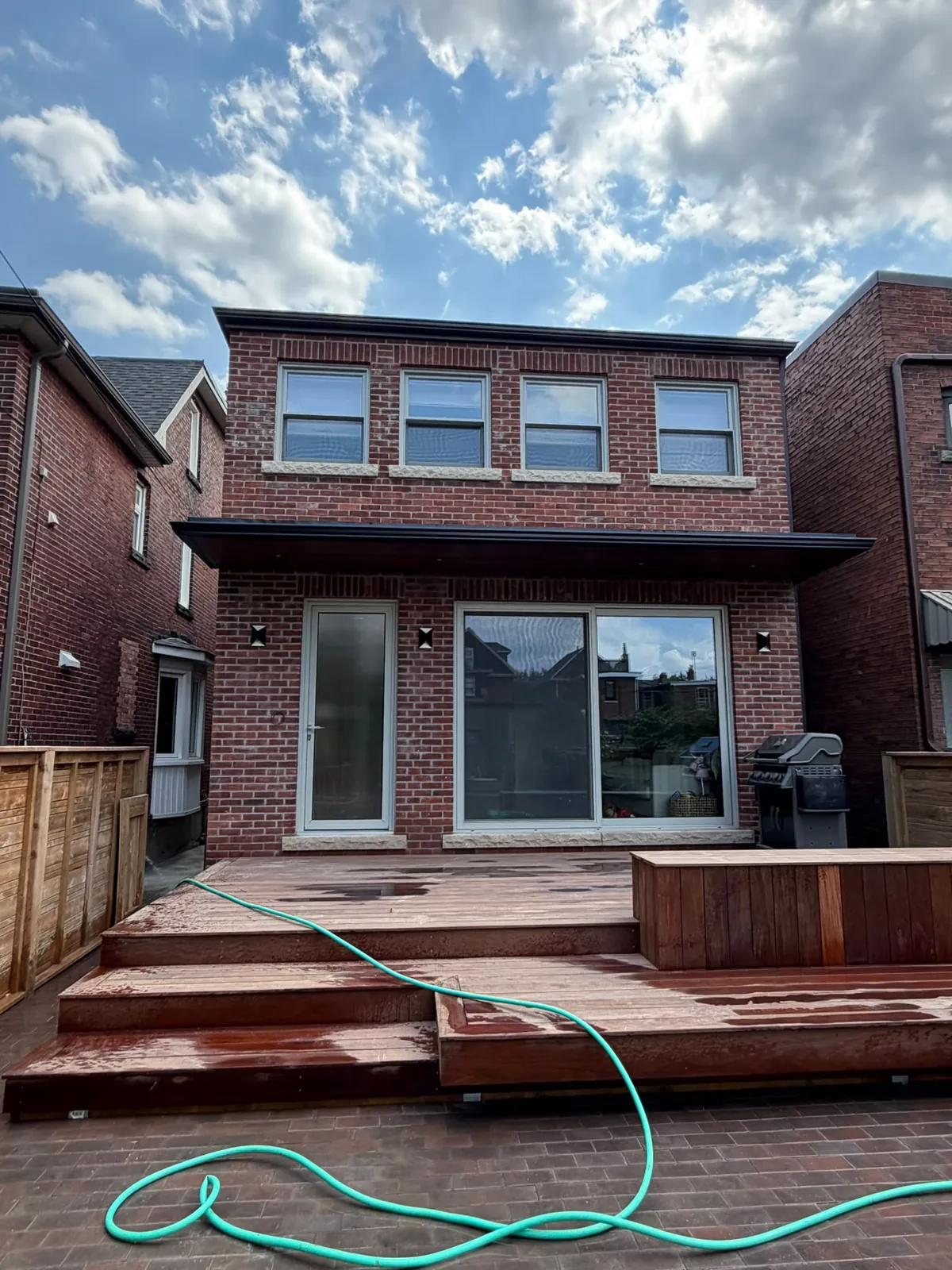 Deck after renovation
