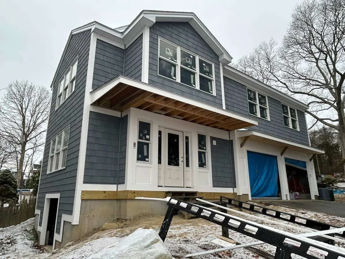 Exterior siding project
